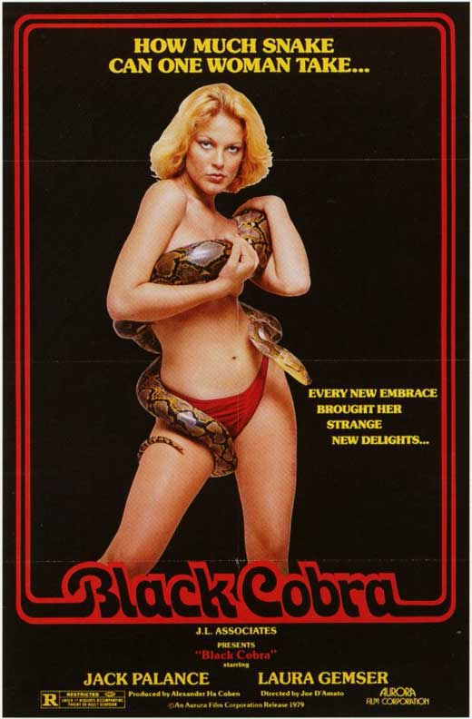 Black Cobra Woman (1976) - Jack Palance DVD