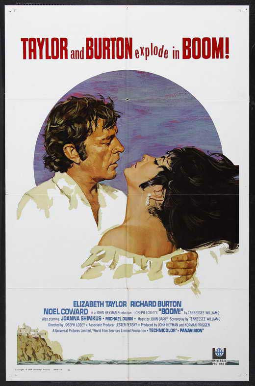 Boom (1968) - Elizabeth Taylor DVD