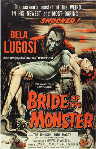 Bride Of The Monster (1955) - Bela Lugosi COLORIZED Version DVD