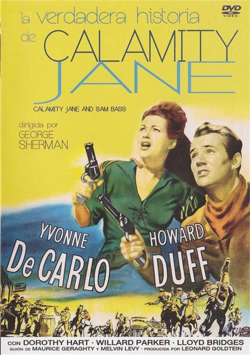 Calamity Jane And Sam Bass (1949) - Yvonne De Carlo DVD RC2