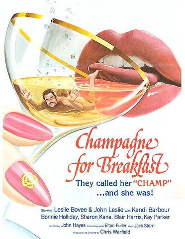 Champagne for Breakfast (1980) -  Lesllie Bovee  DVD