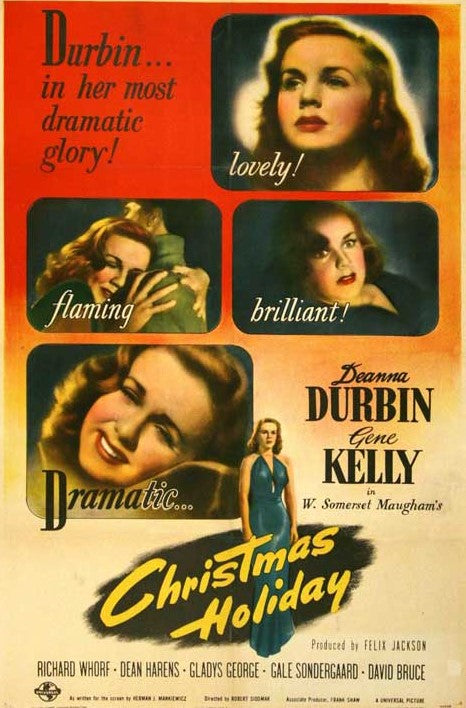Christmas Holiday (1944) - Deanna Durbin DVD