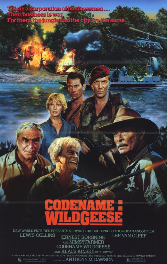Code Name : Wildgeese (1984) - Lewis Collins DVD