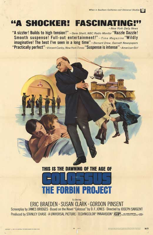 Colossus : The Forbin Project (1970) - Joseph Sargent DVD