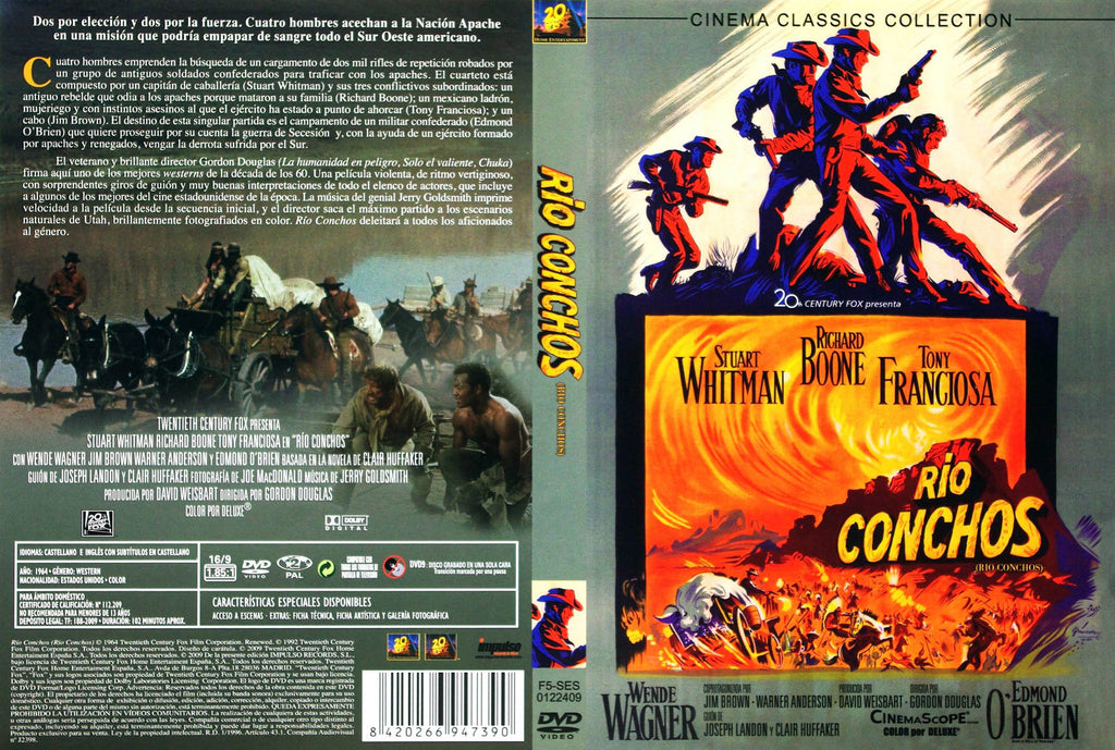 Rio Conchos (1964) - Richard Boone DVD