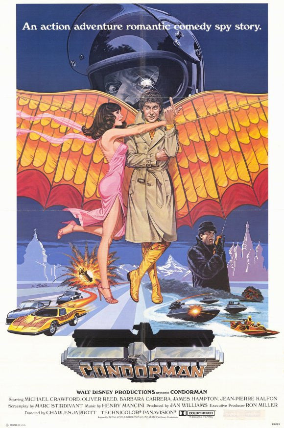 Condorman (1981) - Oliver Reed DVD