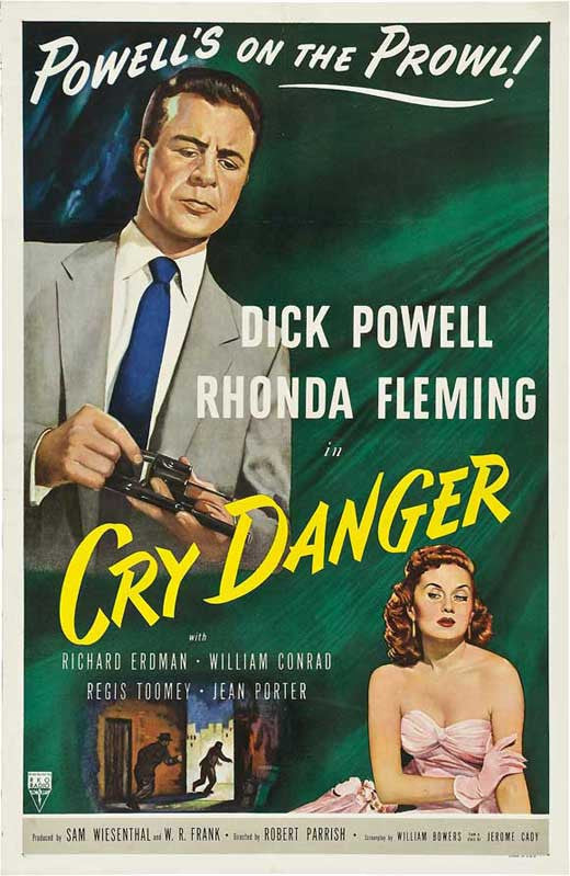 Cry Danger (1951) - Dick Powell DVD