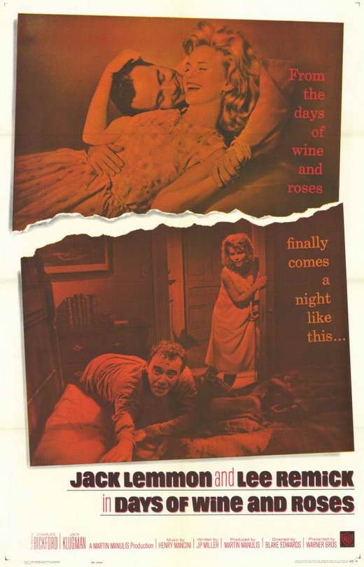 Days Of Wine And Roses (1962) - Jack Lemmon DVD
