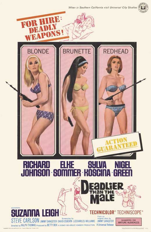 Deadlier Than The Male (1967) - Elke Sommer DVD