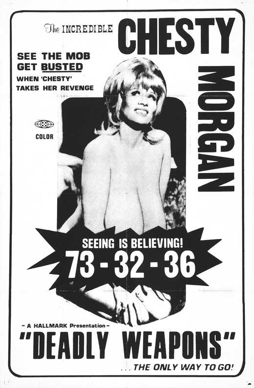Deadly Weapons (1974) - Chesty Morgan DVD
