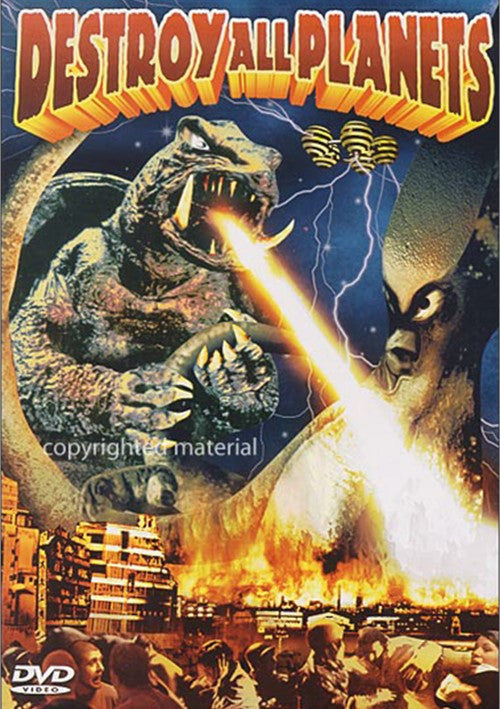 Gamera - Destroy All Planets (1968) DVD