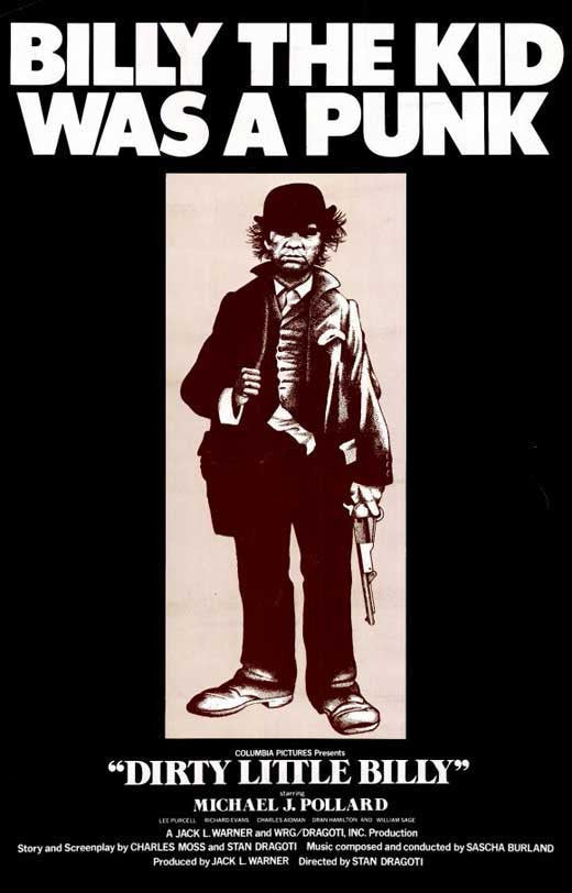 Dirty Little Billy (1972) - Michael J. Pollard DVD