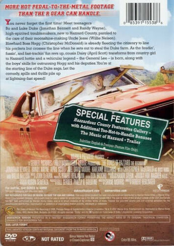 The Dukes Of Hazzard : The Beginning (2007) - Willie Nelson  DVD