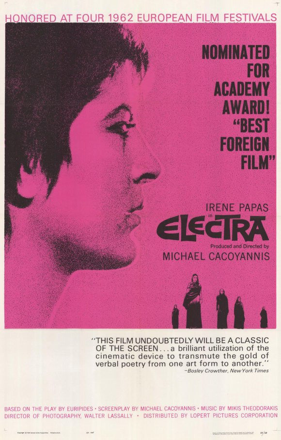 Electra (1962) - Irene Papas DVD