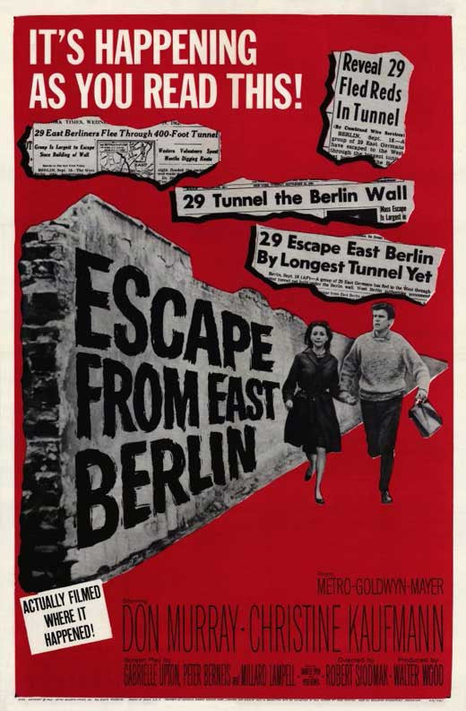 Escape From East Berlin (1962) - Robert Siodmak DVD