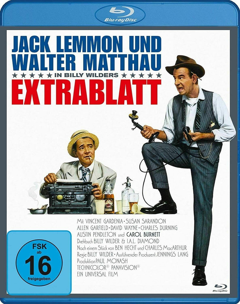 The Front Page (1974) - Billy Wilder Blu-ray