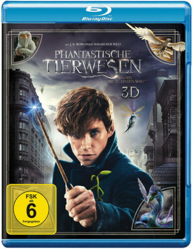 Fantastic Beasts And Where To Find Them (2016) - Eddie Redmayne Blu-ray 3D codefree