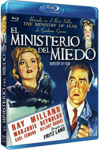 Ministry Of Fear (1944) - Ray Milland  Blu-ray  codefree