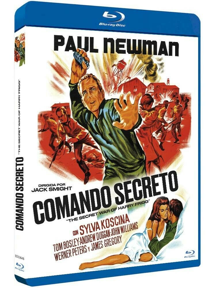 The Secret War Of Harry Frigg (1968) - Paul Newman Blu-ray codefree