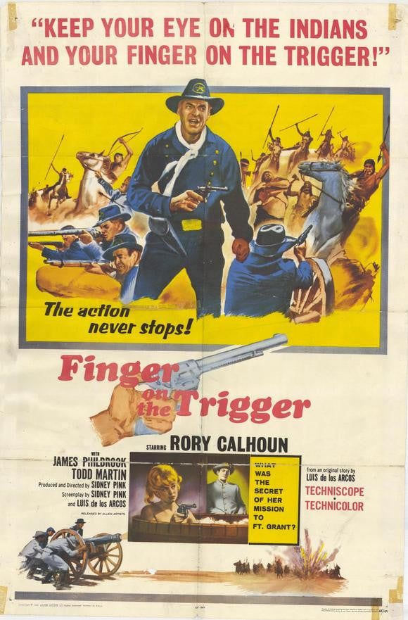 Finger On The Trigger (1965) - Rory Calhoun DVD
