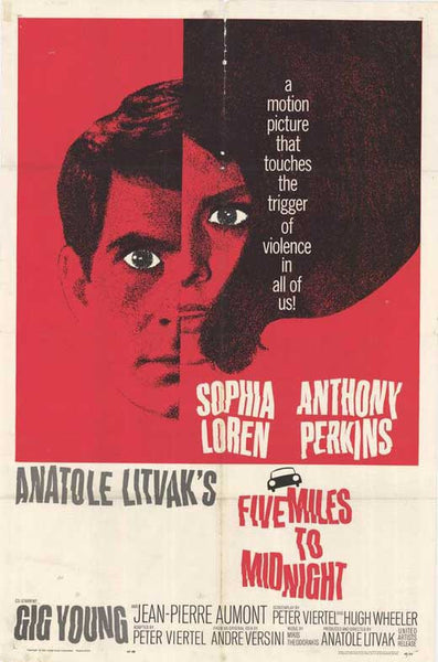 Five Miles To Midnight (1962) - Sophia Loren DVD – Elvis DVD