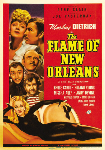 The Flame Of New Orleans (1941) - Marlene Dietrich  DVD