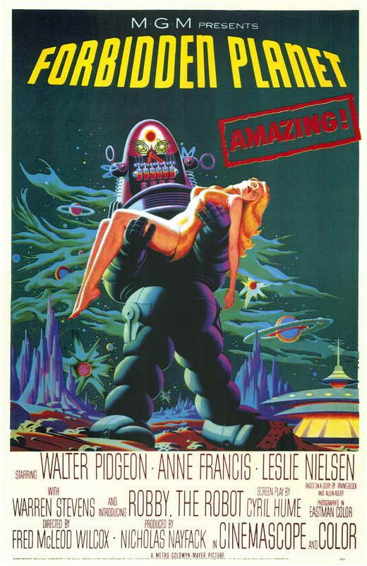 Forbidden Planet (1956) - Leslie Nielsen DVD