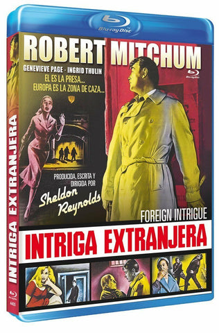 Foreign Intrigue (1956) - Robert Mitchum  Blu-ray  codefree