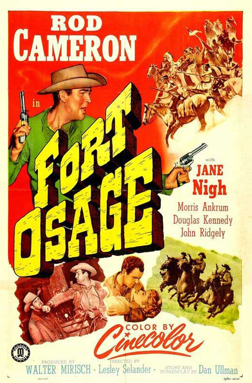 Fort Osage (1952) - Rod Cameron DVD