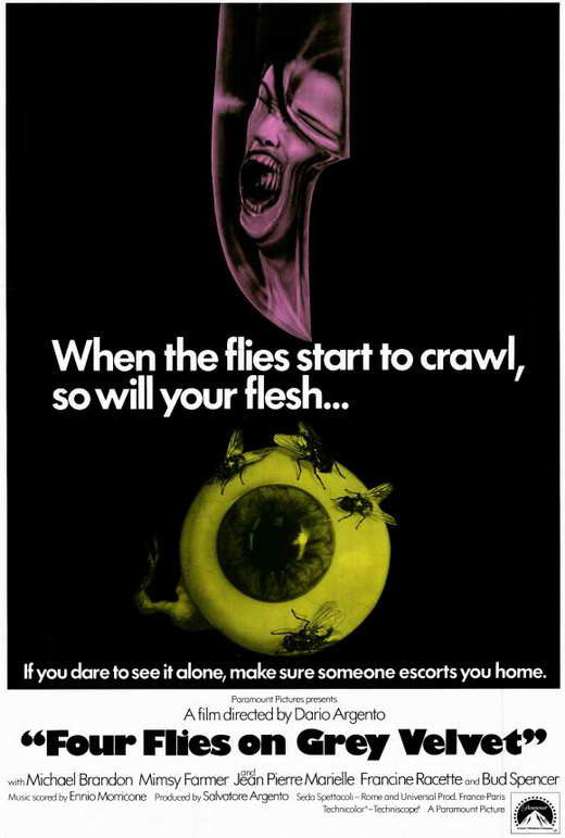 Four Flies On Grey Velvet (1971) - Dario Argento DVD