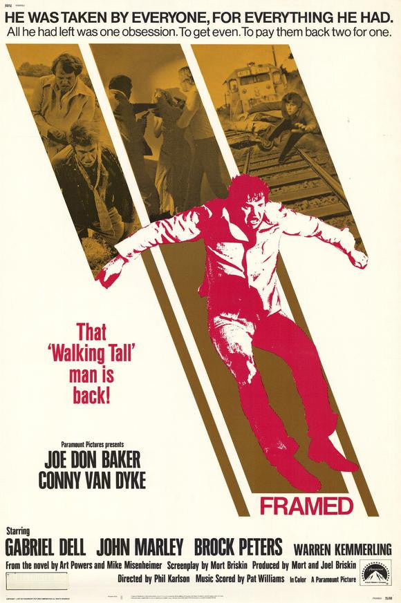 Framed (1975) - Joe Don Baker DVD