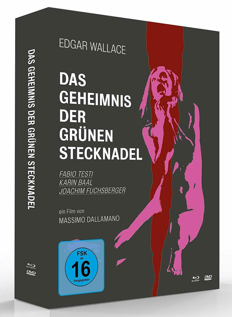 Edgar Wallace : What Have You Done To Solange (1972) - Fabio Testi Mediabook Blu-ray + DVD