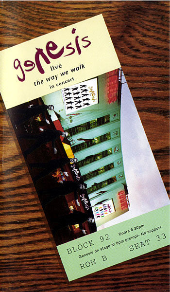 Genesis : The Way We Walk - Live In Concert (1992) DVD