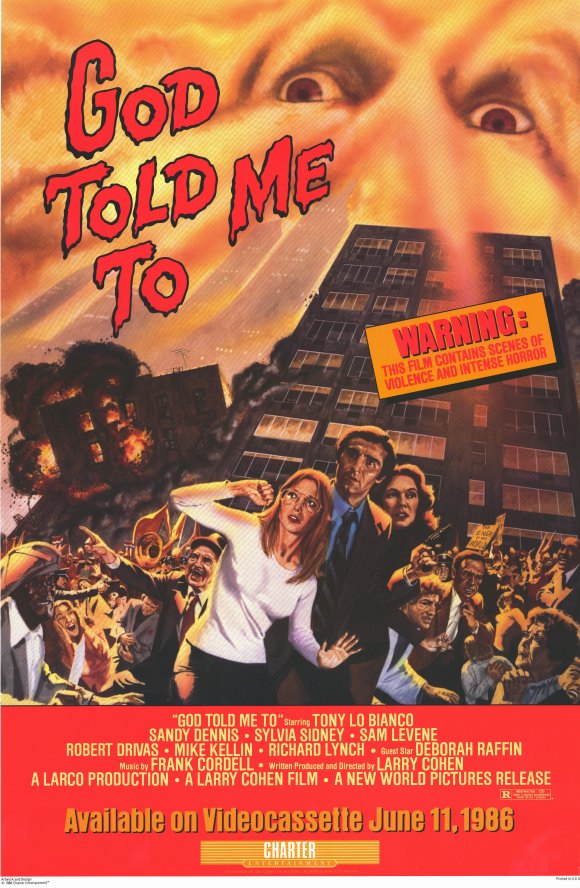 God Told Me To (1976) - Tony Lo Bianco DVD