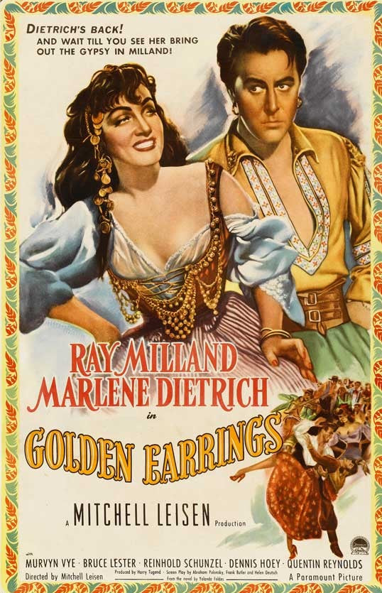Golden Earrings (1947) - Ray Milland DVD