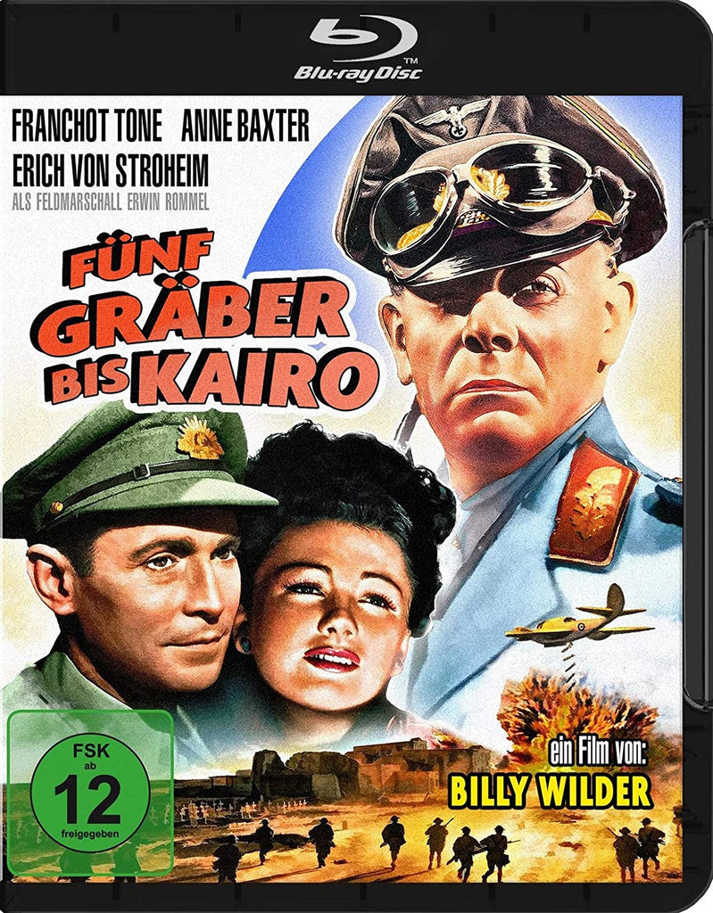 Five Graves To Cairo (1943) - Franchot Tone Blu-ray
