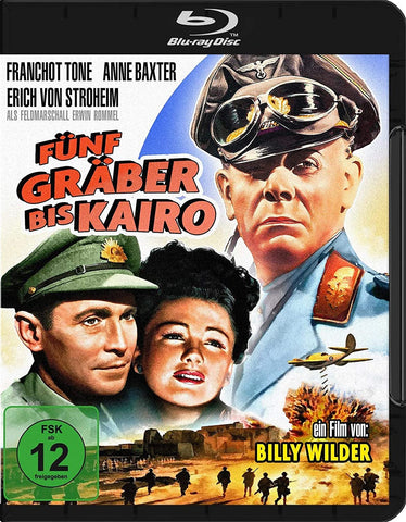 Five Graves To Cairo (1943) - Franchot Tone  Blu-ray