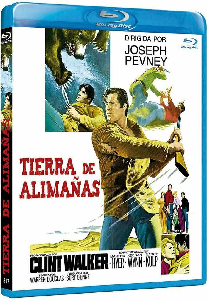 The Night Of The Grizzly (1966) - Clint Walker Blu-ray codefree