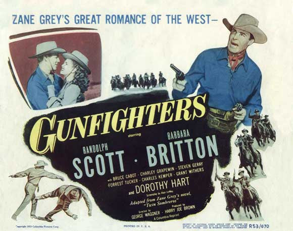Gunfighters (1947) - Randolph Scott DVD – Elvis DVD Collector