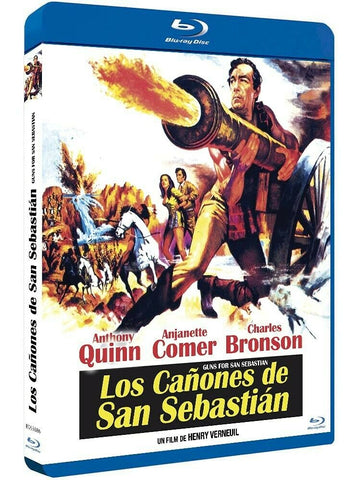 Guns For San Sebastian (1968) - Charles Bronson  Blu-ray  codefree