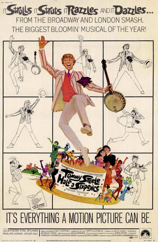 Half A Sixpence (1967) - Tommy Steele DVD