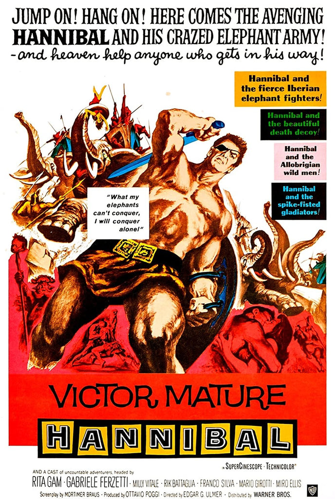 Hannibal (1959) - Victor Mature DVD