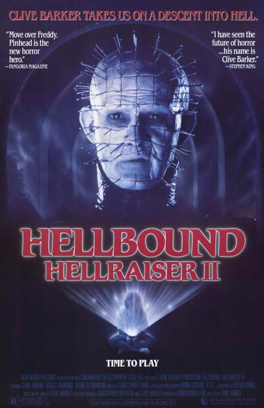 Hellraiser 2 : Hellbound (1988) UNCUT DVD
