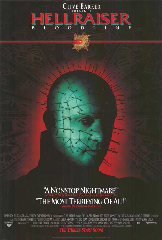 Hellraiser 4 : Bloodline (1996) DVD