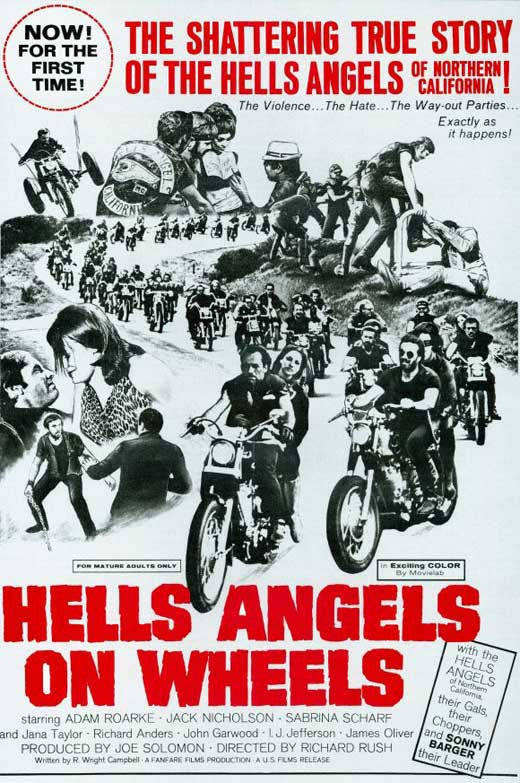 Hells Angels On Wheels (1967) - Jack Nicholson DVD