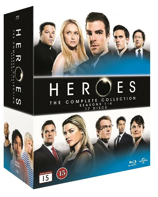 Heroes : The Complete Series - Hayden Panettiere (17 Blu-ray Box)