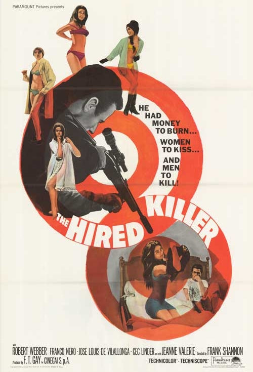 Hired Killer (1966) - Franco Nero DVD
