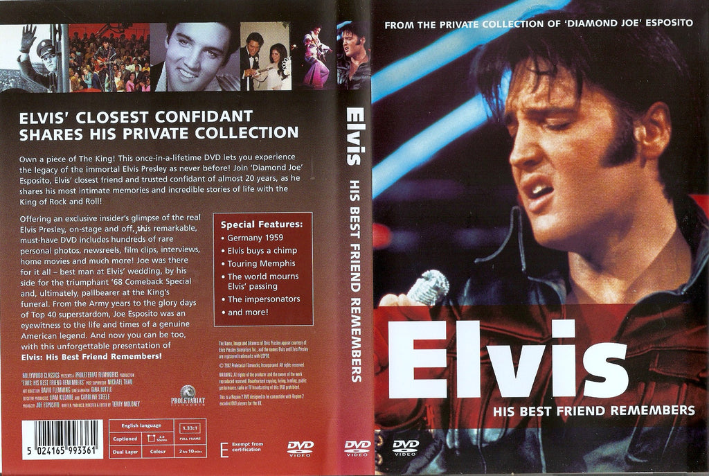 Elvis - The Last Days / Joe Esposito Home Movies DVD