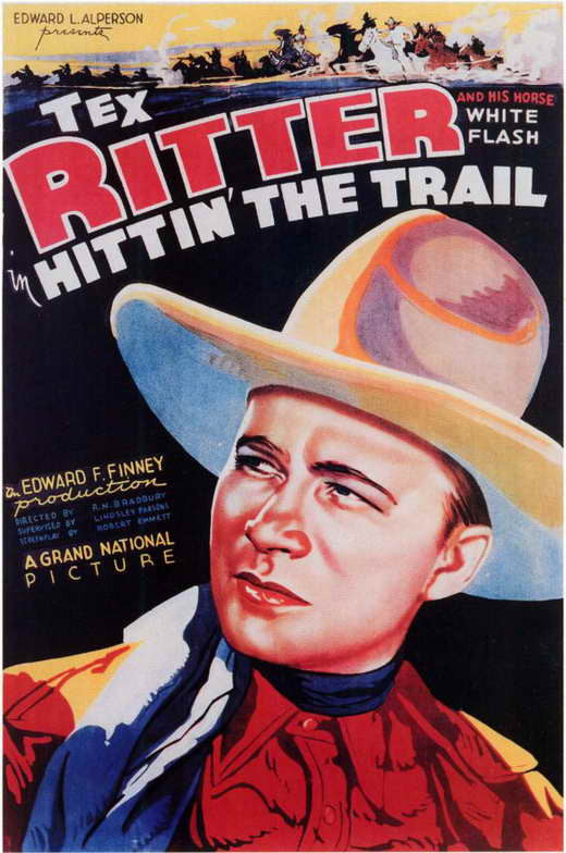 Hittin´ The Trail (1937) - Tex Ritter DVD