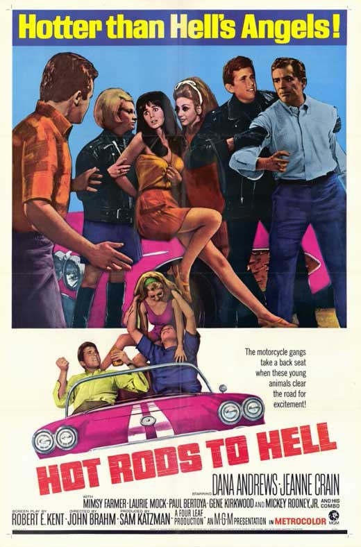 Hot Rods To Hell (1967) - Dana Andrews DVD